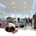 7w 12w 20w round anti glare recessed ceiling light 220V ceiling downlight  indoorled down light